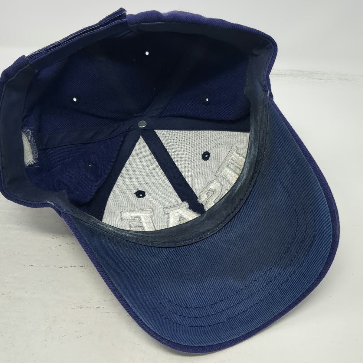 Blue One Size Baseball Cap Hat USAF Embroidered Strapback Military Air Force