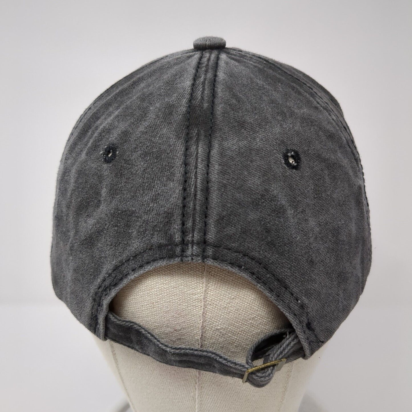 Yellowstone Dutton Ranch Slideback Hat Gray One Size Solid Embroidered