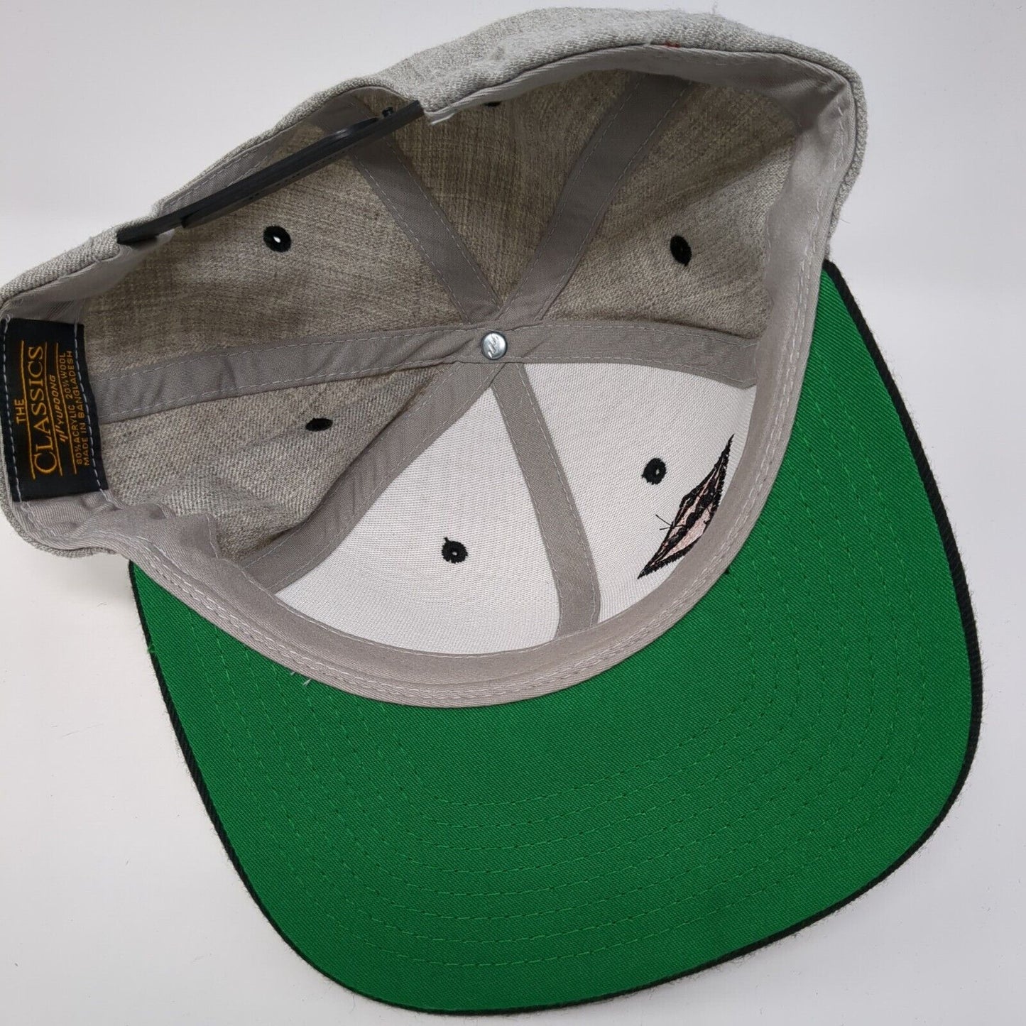 Trailbound Snapback Hat Gray One Size Colorblock The Classics Yupoong