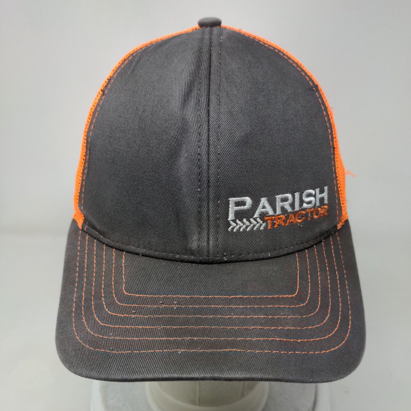 Parish Tractor Kubota Snapback Mesh Back Trucker Hat Multicolor OSFM