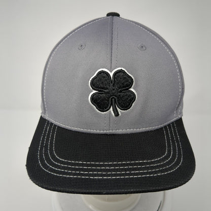 Live Lucky MV Junior Golf Youth Snapback Hat Gray OS Embroidered Black Clover