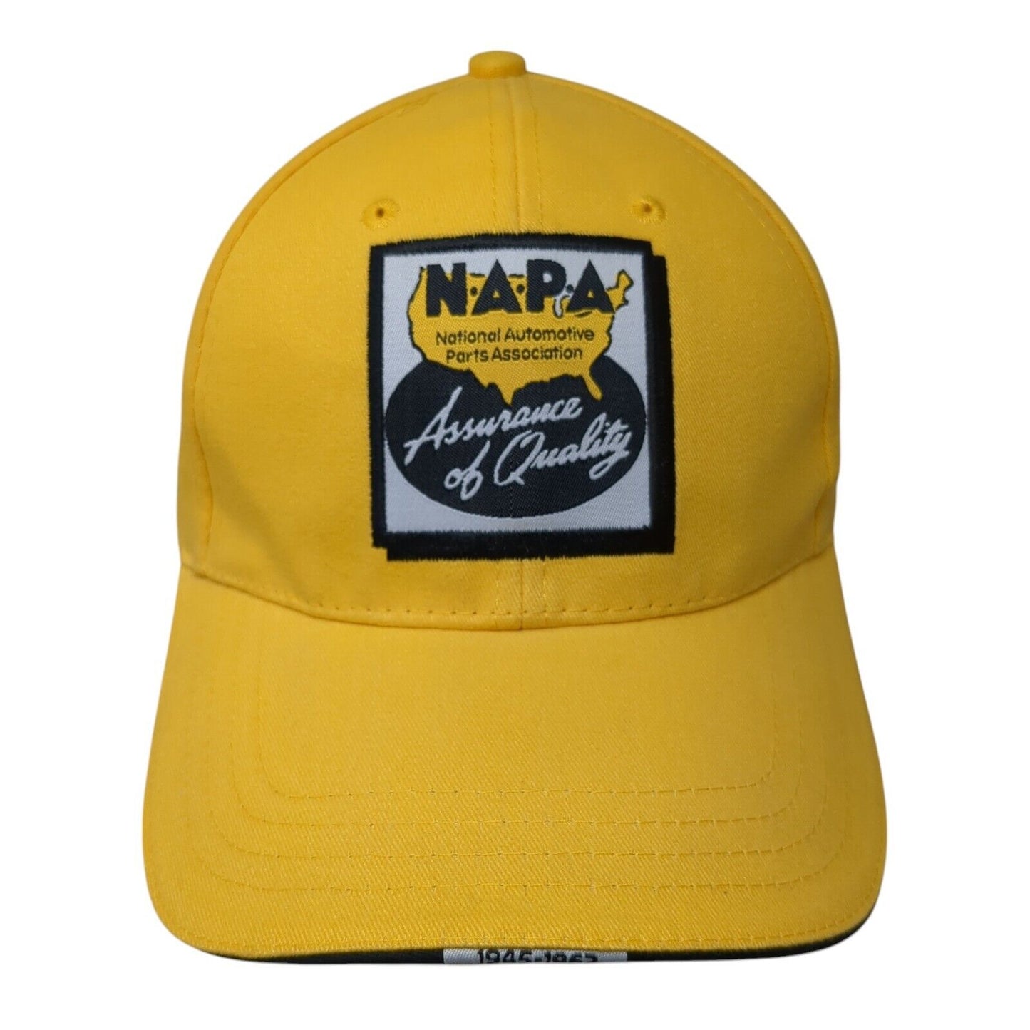NAPA Assurance of Quality Slideback Hat Yellow One Size Adjustable