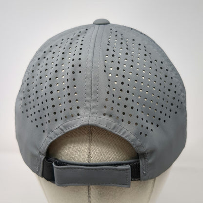 Branded Bills Baseball Cap Gray One Size Perforated 110 Flexfit Strapback Hat