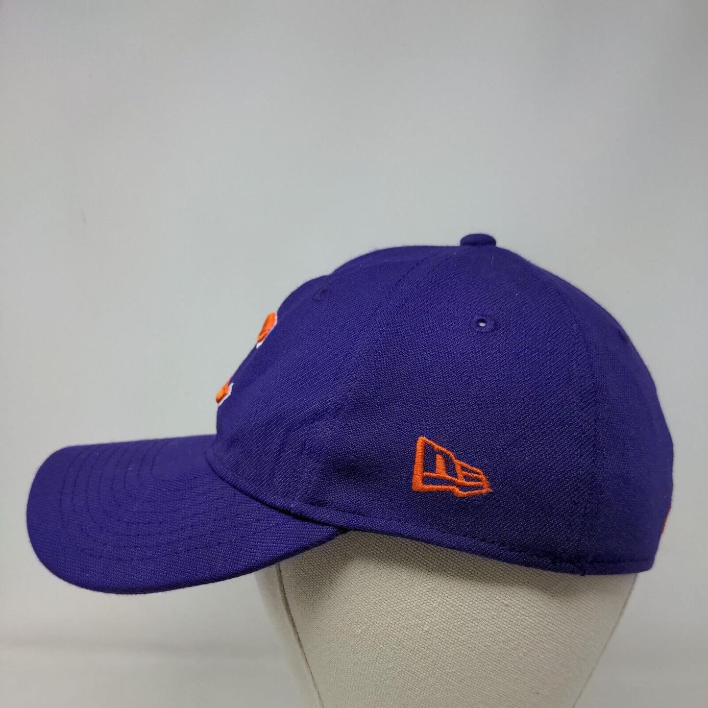New Era Men's Fitted Hat Purple S-M Clemson Tigers Embroidered Logo