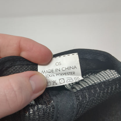 Dutch Bros 1992 Strapback Rope Trucker Hat Black One Size Mesh Back