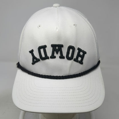 Richardson 5 Panel White One Size Snapback Rope Performance Howdy Graphic Hat