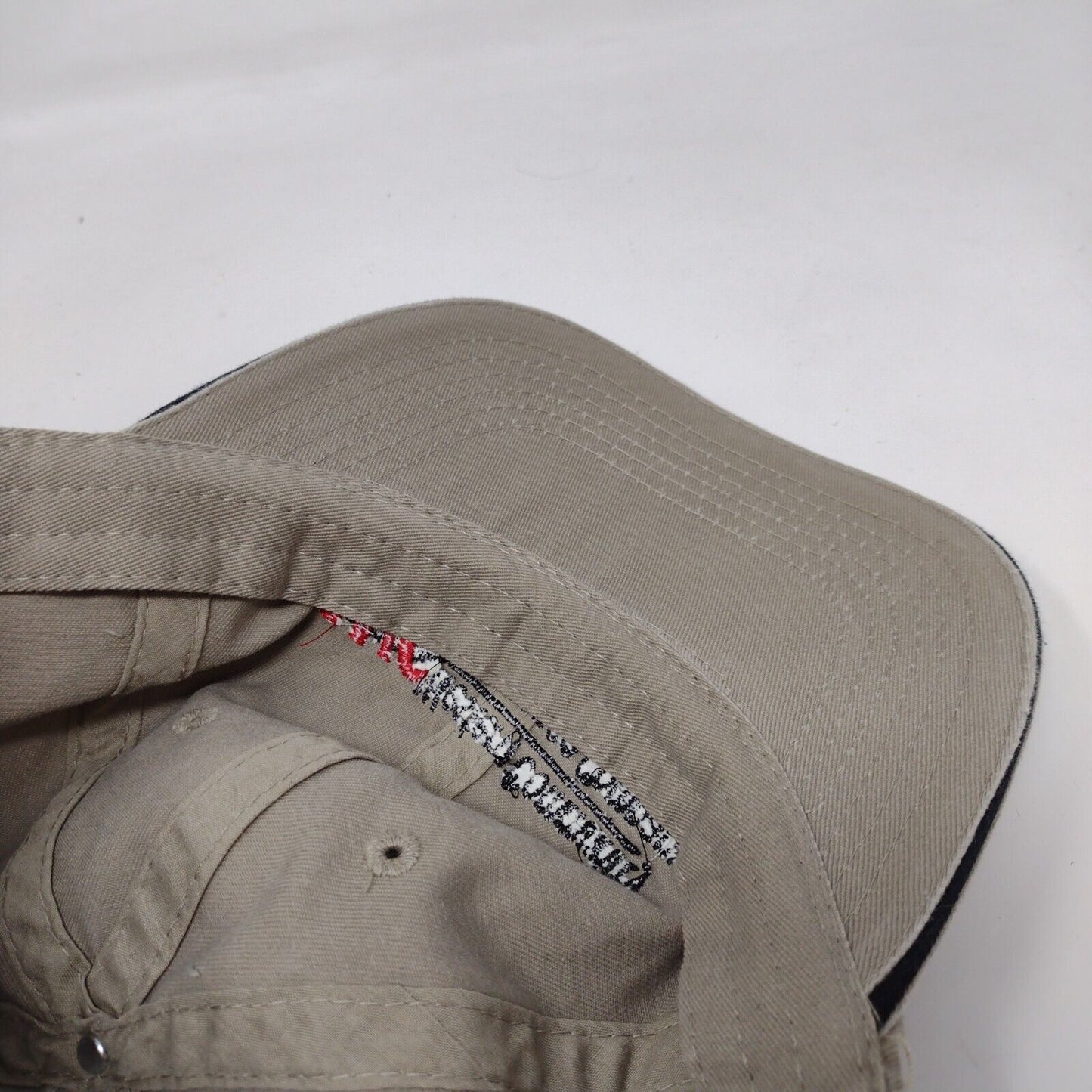 Western Community Strapback Hat Tan One Size Adjustable 6 Panel Port & Company