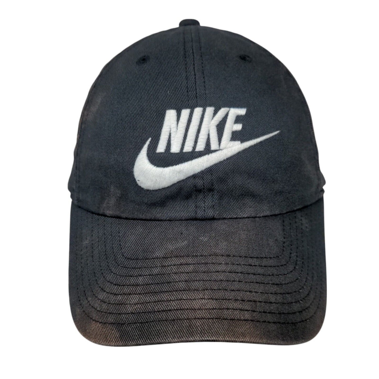 Nike Slideback Hat Blue OSFM Adjustable Embroidered Swoosh Heritage86 6 Panel