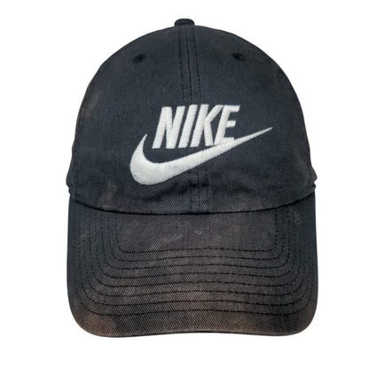 Nike Slideback Hat Blue OSFM Adjustable Embroidered Swoosh Heritage86 6 Panel