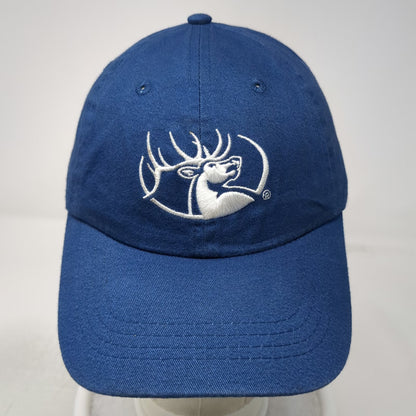 Browning Baseball Cap Blue One Size Volunteer Buckmark Logo Hat Cotton Strapback