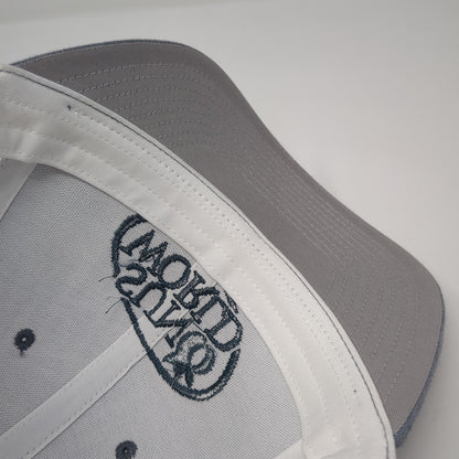 Sun World Snapback Mesh Back Trucker Hat Gray One Size Adjustable Yupoong