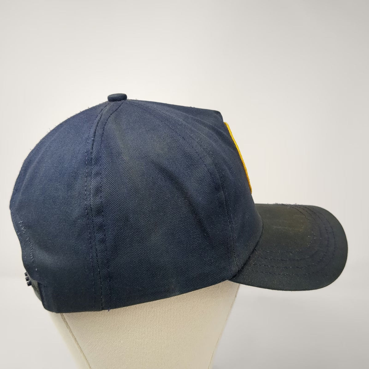 Langenberg Hat Co 5 Panel Blue One Size USN Farragut Idaho Snapback Anchor USA