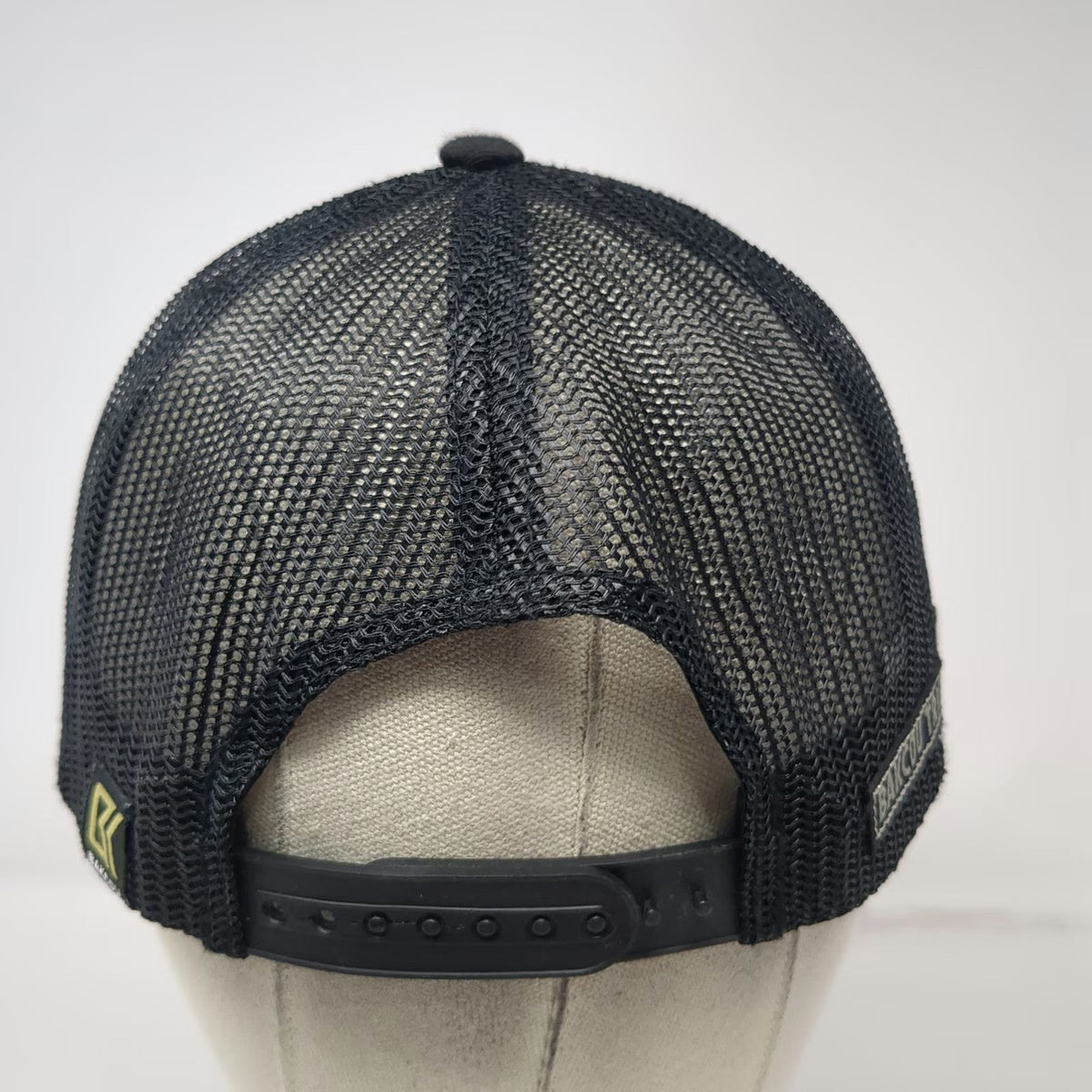 Bakcou Trucker Hat Black One Size Mesh Back Snapback Tribe Member Patch E-Bike