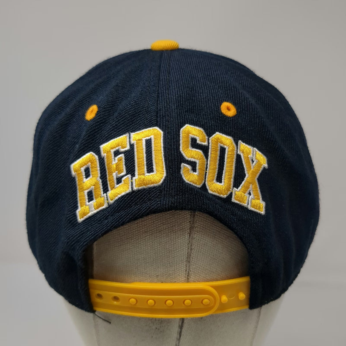 Boston Red Sox MLB 47 Brand Snapback Blue Yellow One Size Hat Green Underbrim