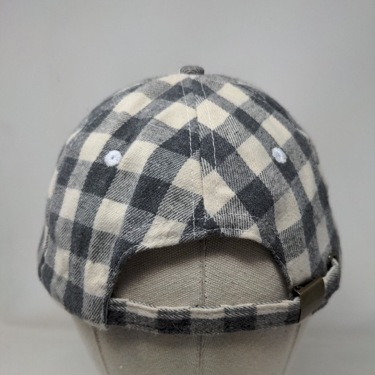 Cocus Pocus Slideback Hat Multicolor One Size Adjustable Checkered Blank