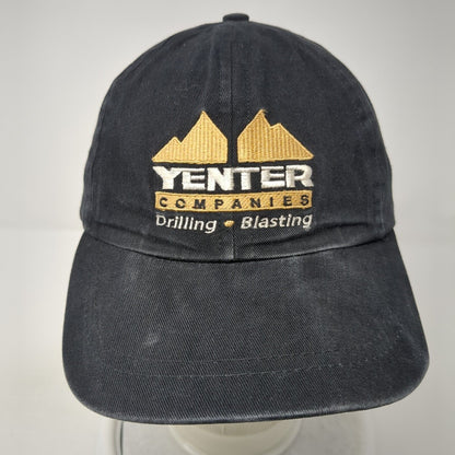 Yenter Companies Drilling Blasting Slideback Hat Black OS Adjustable Embroidered