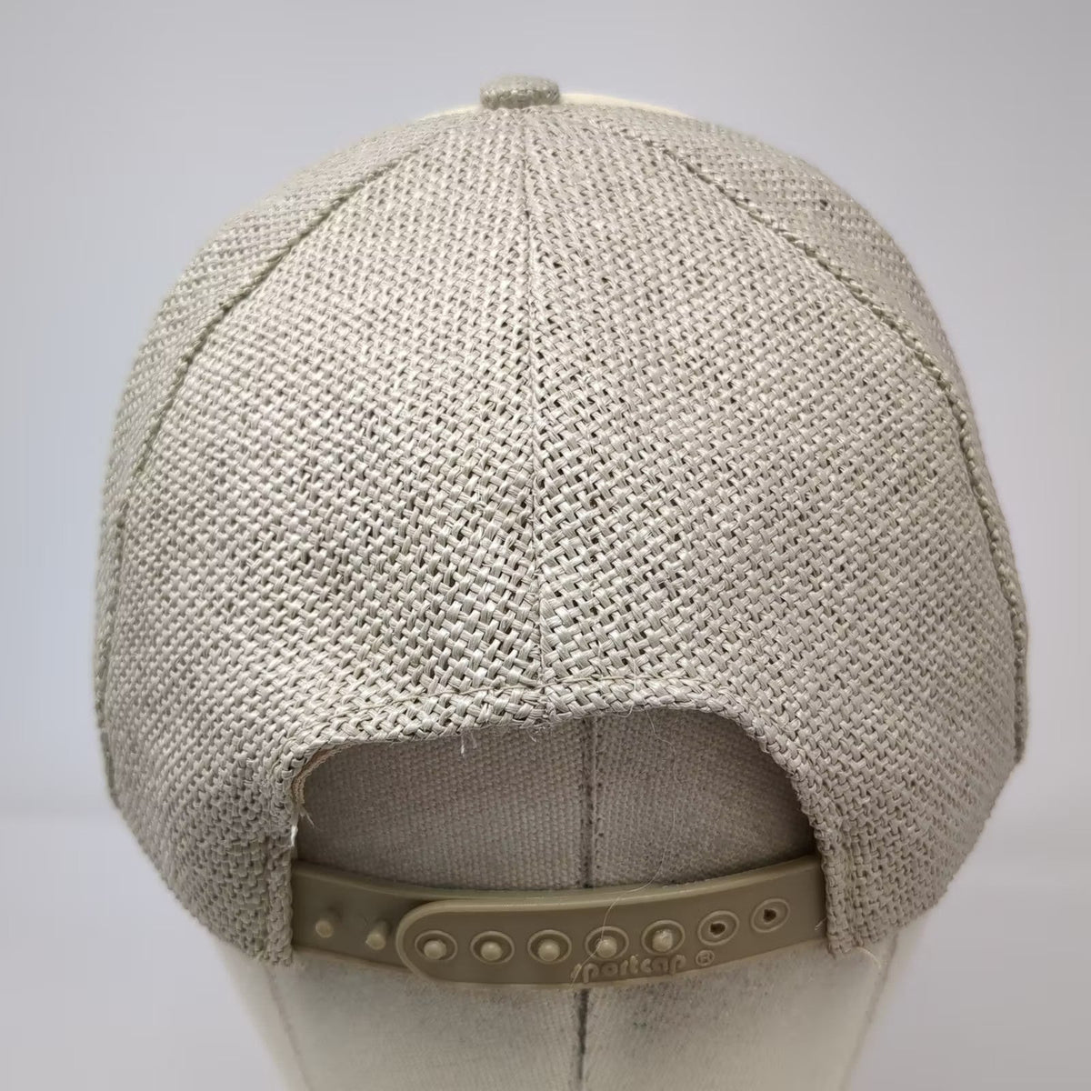 Sportcap AAA Drilling Elko Nevada Trucker Hat Beige OS Vintage Snapback Rope