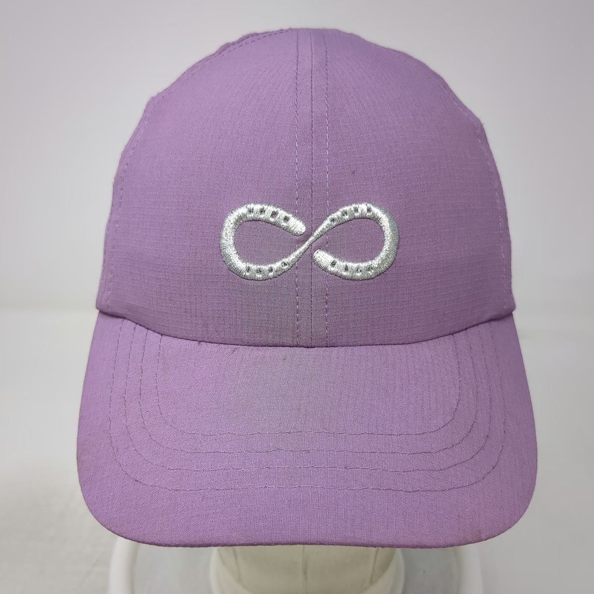 Dover Saddlery Purple Baseball Cap One Size Embroidered Infinity Strapback Hat