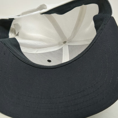 Under Armour Trucker Hat Black One Size Mesh Snapback Diamond Patch Curved Brim