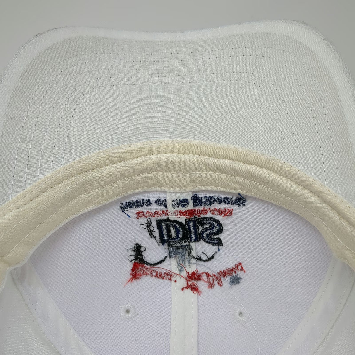 TAN Baseball Cap White One Size DISboards WDWinfo Access The Magic Disney Hat