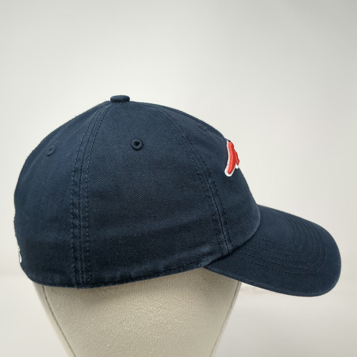 New England Patriots NFL '47 Blue Small Cap Hat Green Underbrim Fitted Logo
