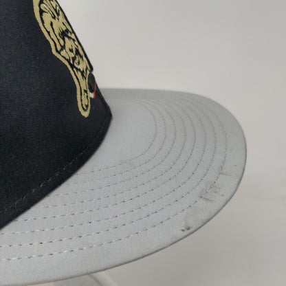 The Game Pro Fitted Hat Black Size M Embroidered O Lion Logo
