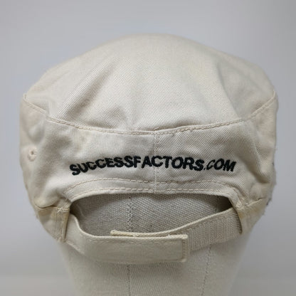 Alternative Army Cap Beige One Size SuccessFactors SFSF Strapback Distressed Hat