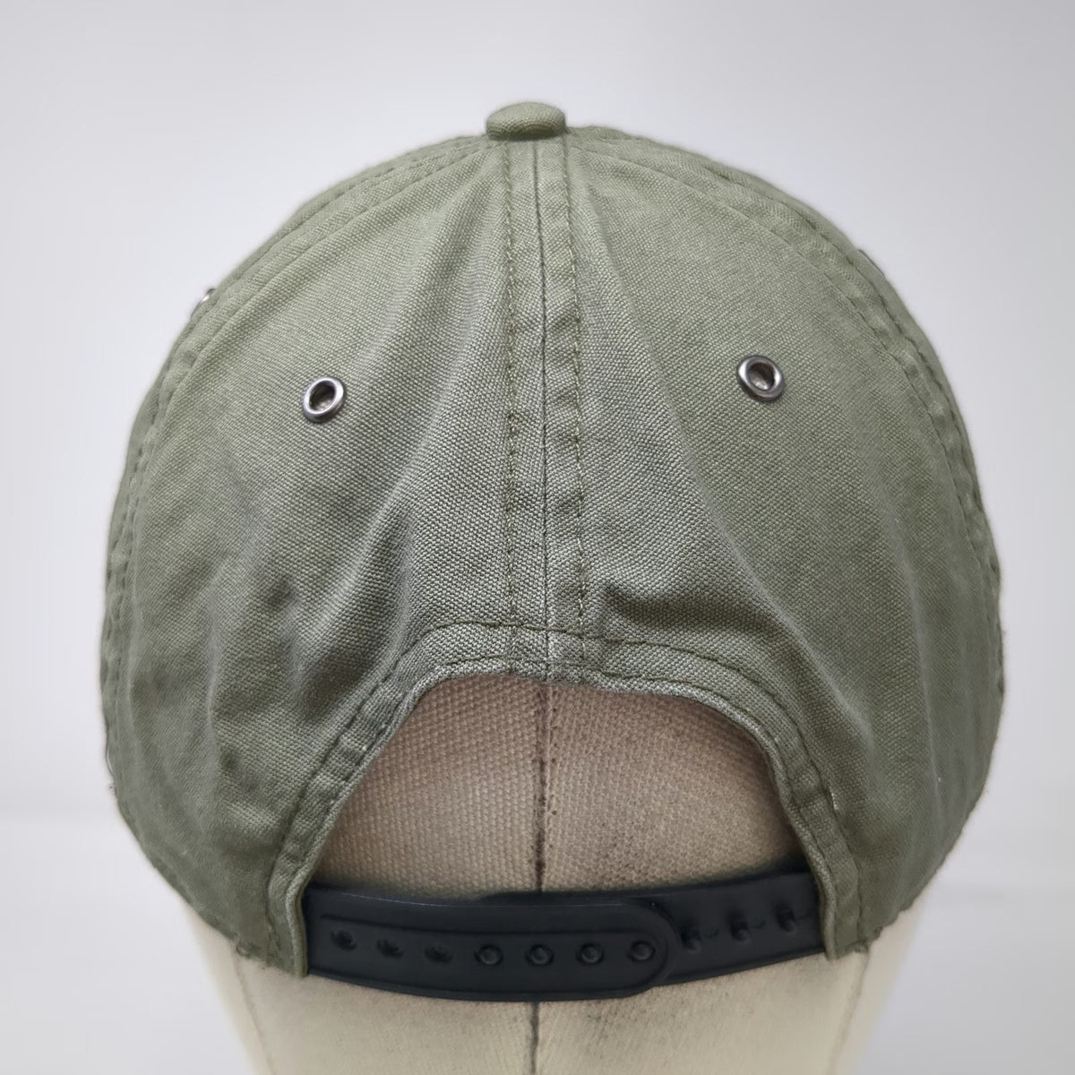 Subaru Snapback Hat Green One Size Logo Patch Brim Tag 6-Panel Cotton Adjustable
