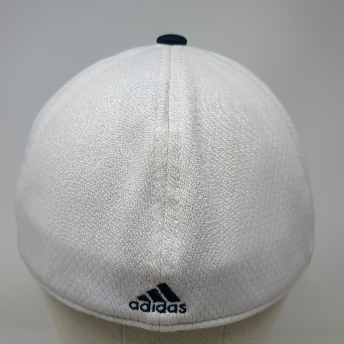 Adidas Baseball Cap Blue M Fairway Collection Aeroready Fitted Hat Golfing