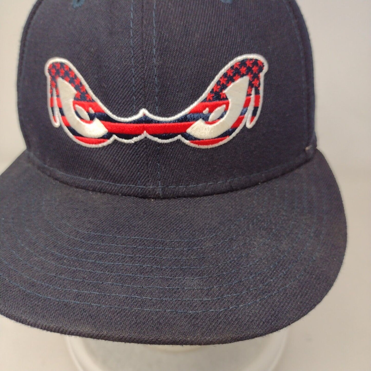 Lake Elsinore Storm Fitted Hat New Era 59Fifty Blue 7 1/2 Minors MLB Embroidered