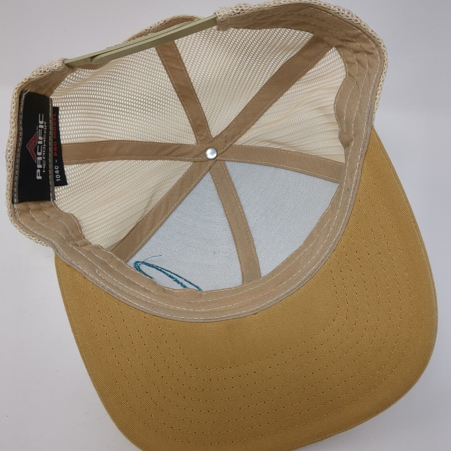 Pacific Headwear Snapback Trucker Hat Multicolor One Size Adjustable Mesh Back