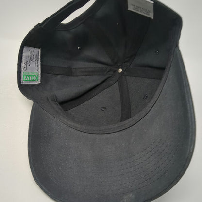 Kelly Promotions Grundfos Baseball Cap Black OSFM Strapback Logo Hat Be Think