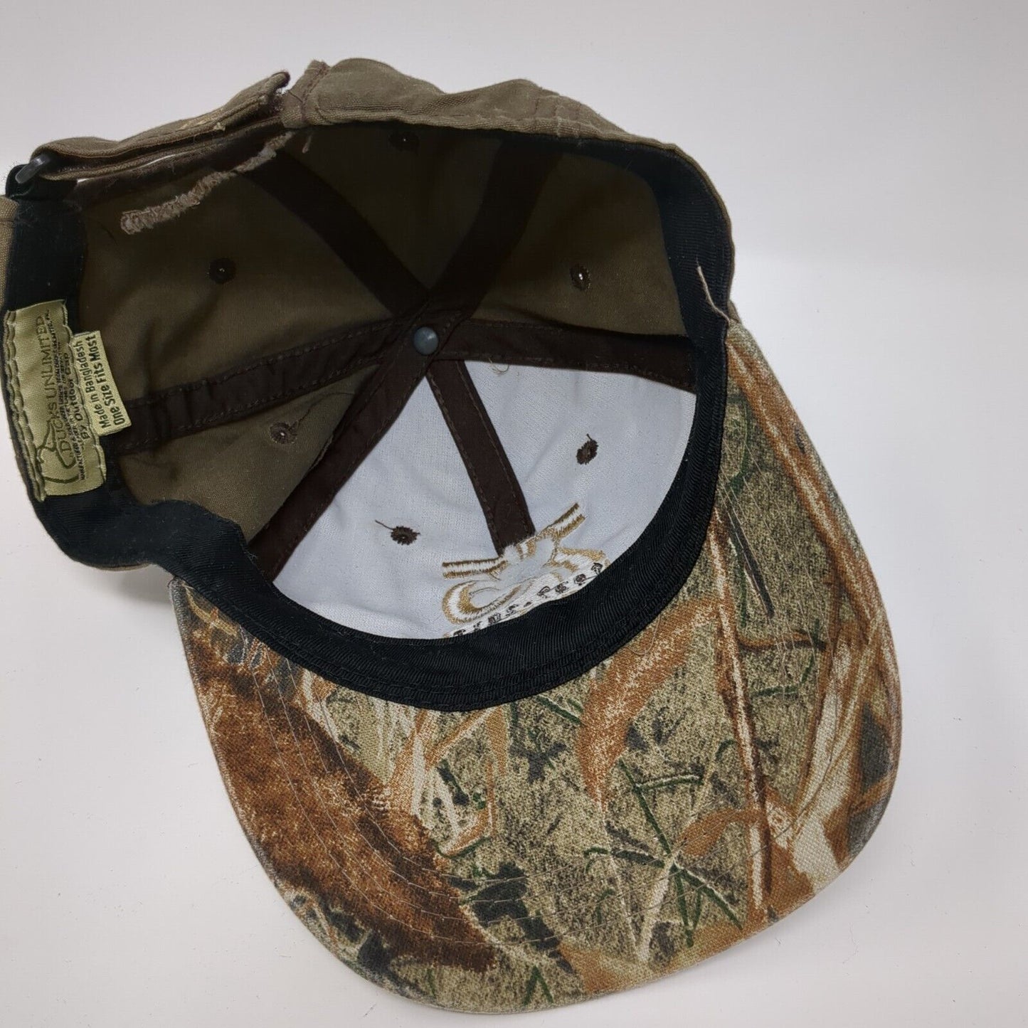 Ducks Unlimited 1937-2012 Strapback Hat Brown One Size Embroidered