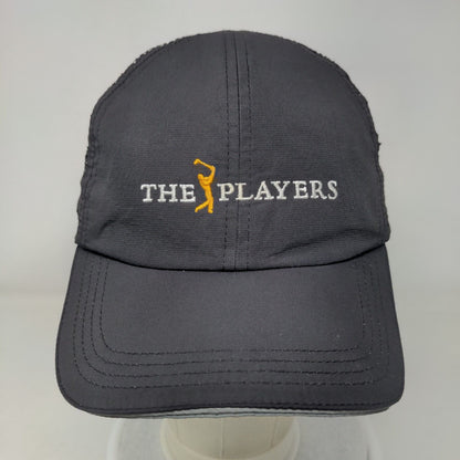 The Players Strapback Golf Hat Black One Size Embroidered Imperial