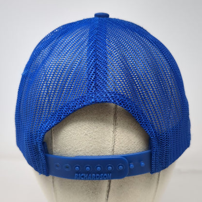 Richardson 112 Trucker Hat Blue One Size SETAC We've Got You Covered Snapback