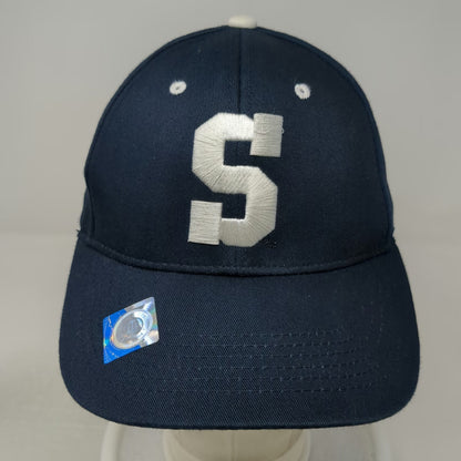 Penn State NCAA Blue One Size Captivating Headwear Cap Hat Embroidered S Logo