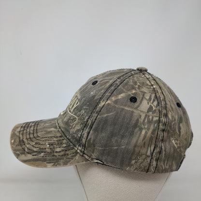 Stingray Chevrolet Bartow Strapback Hat Camo One Size Embroidered 6 Panel
