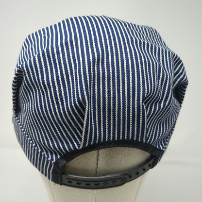 Blue Snapback Hat Nevada Northern Railway Museum Ely Route One Size USA Made