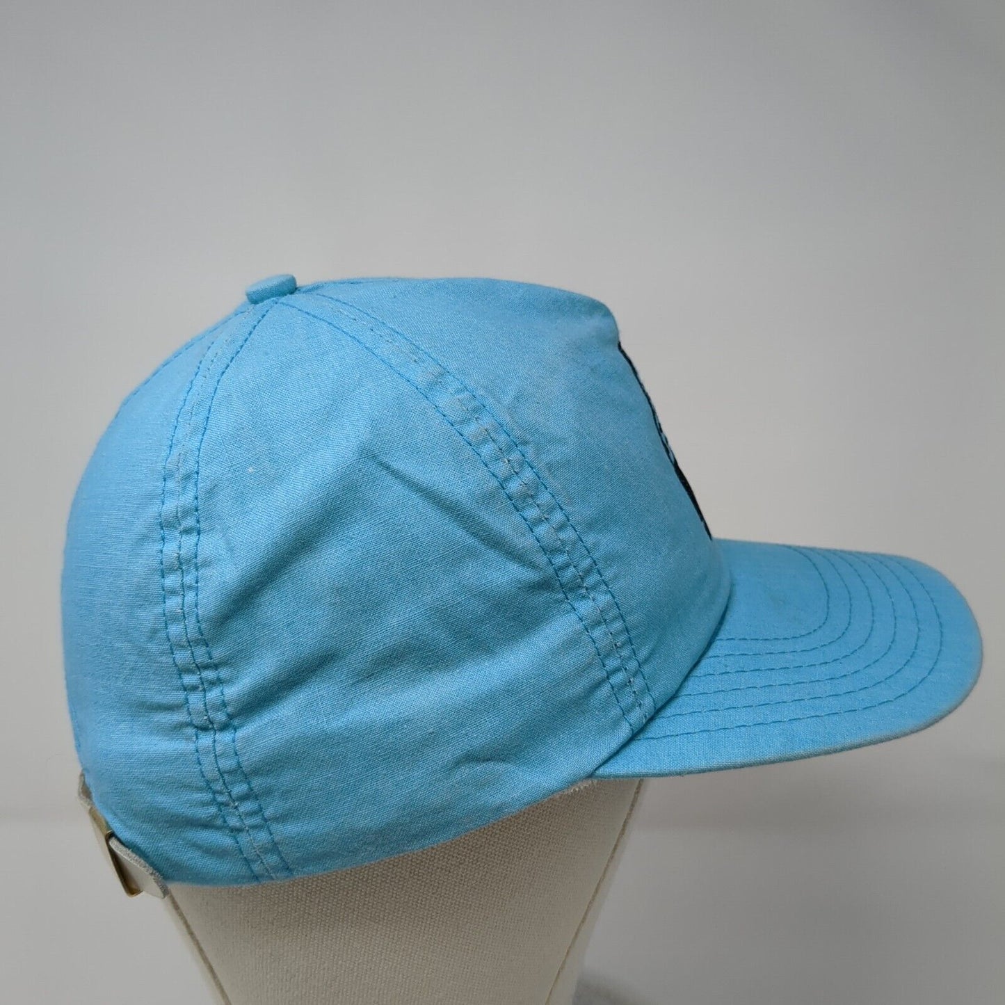 Zion National Park Slideback Hat Blue OSFA Adjustable Leather Strap