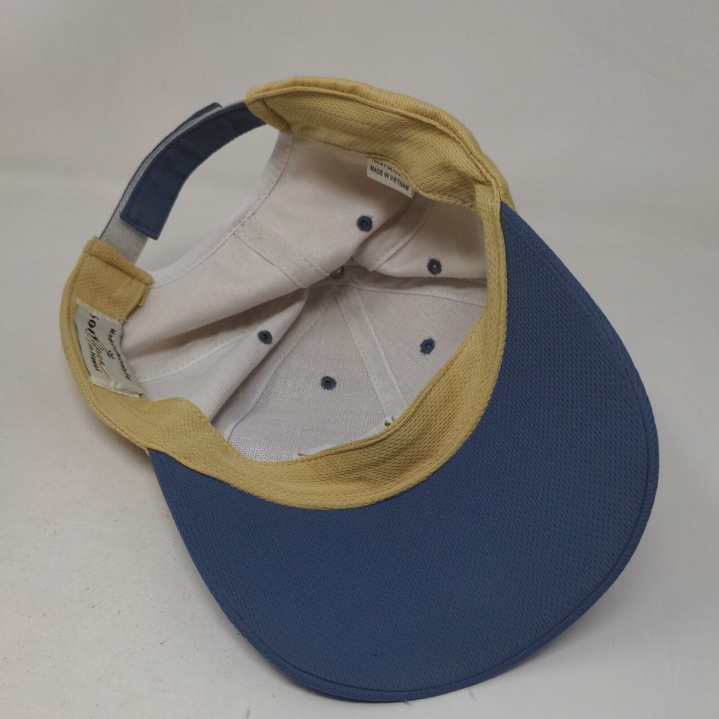 Sony Open in Hawaii Strapback Hat Yellowish Tan One Size Embroidered Logo