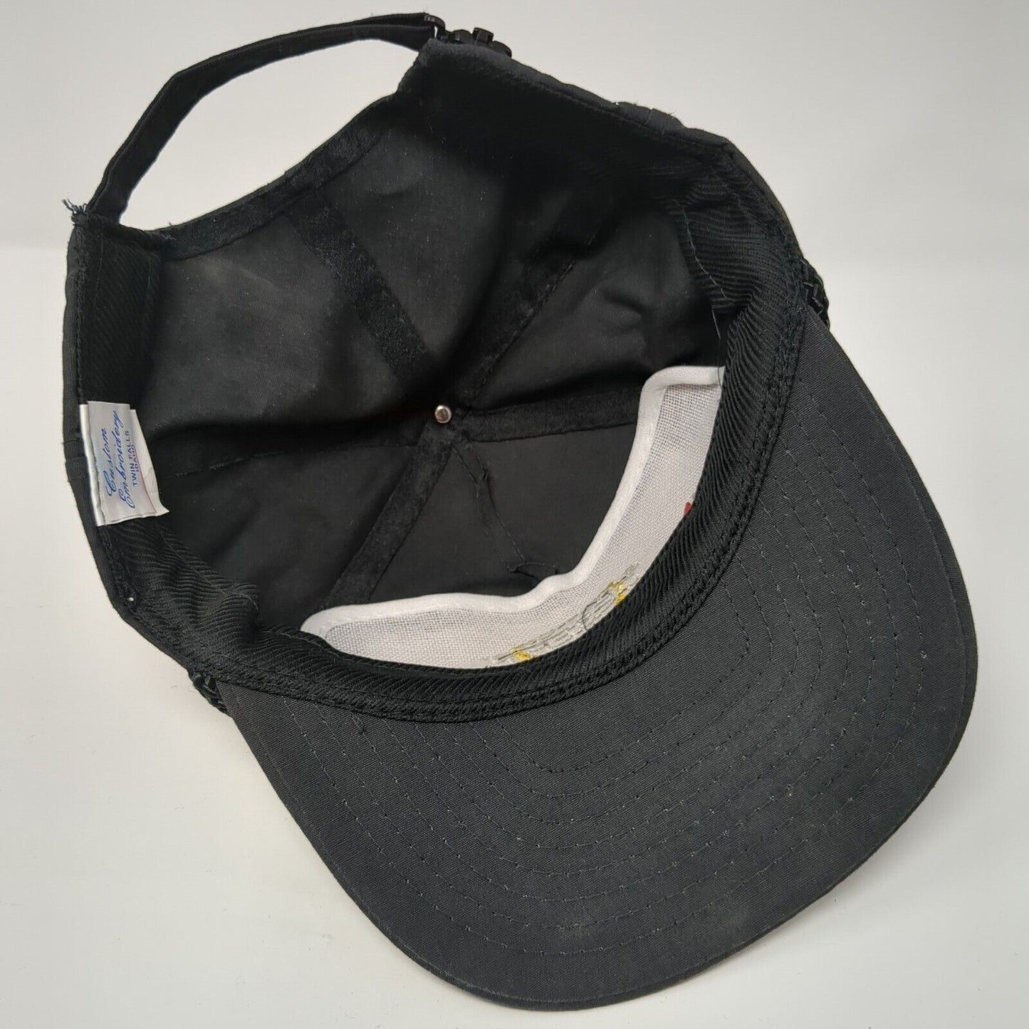 Support Desert Storm Strapback Rope Hat Black One Size Adjustable