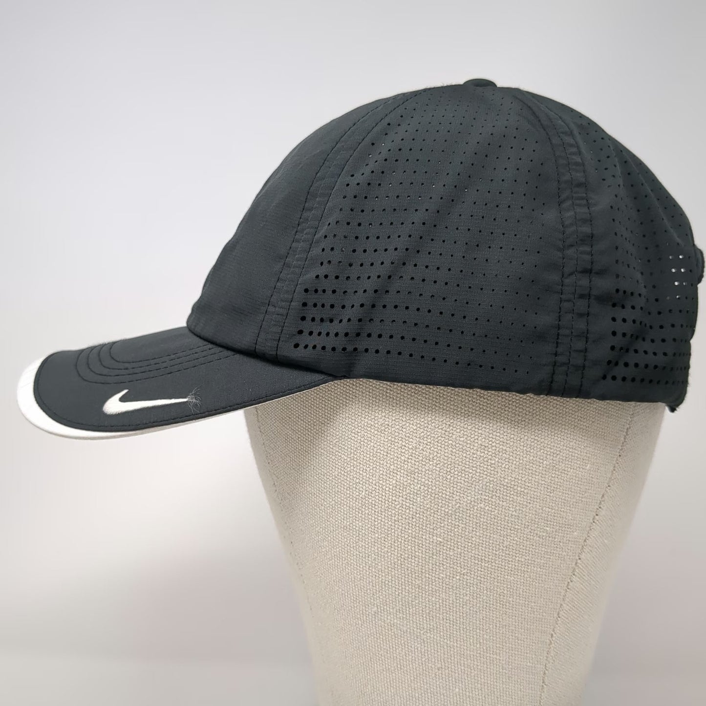 Nike Baseball Cap Black OSFM Dri-FIT Hewlett Packard Enterprise Strapback Hat