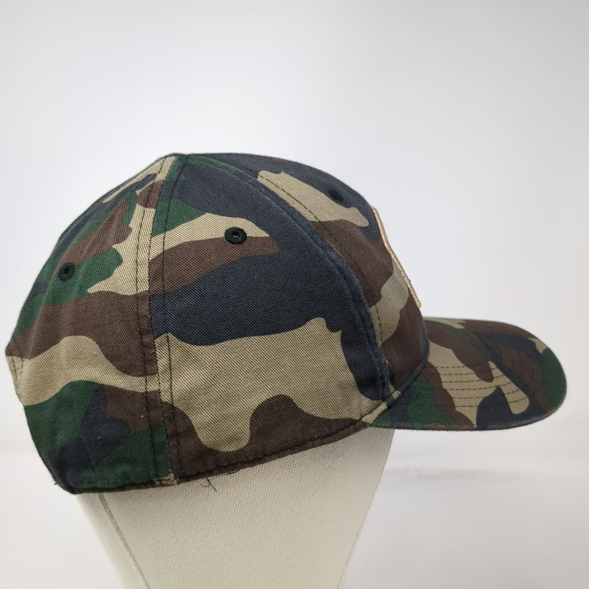 Glock Snapback Green Camo Hat One Size Perfection Patch Camouflage Quality Mfg