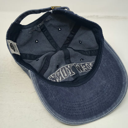 BJB Baseball Cap Blue One Size New York City Est 1625 Embroidered Slideback Hat