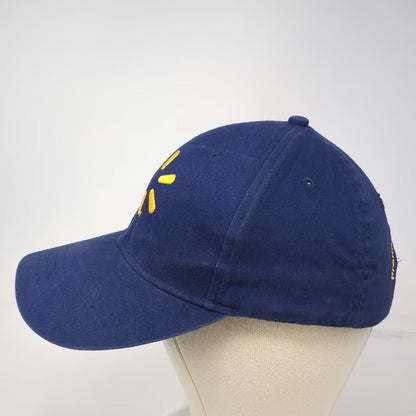 Blue One Size Baseball Cap Walmart Spark Logo Proud Associate Retail Uniform Hat