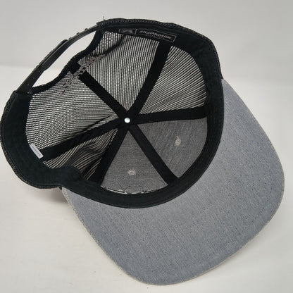 EVP Evolution Powersports Snapback Mesh Back Trucker Hat Gray One Size