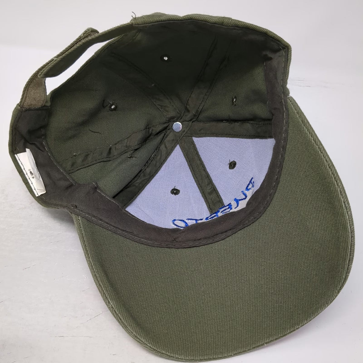 Green One Size Baseball Cap Puerto Rico Flag Flame Graphic Embroidery Cotton Hat