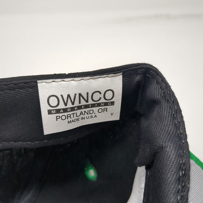 OWNCO 5 Panel Black Green One Size Snapback Boise Cascade Trucking Tree Hat