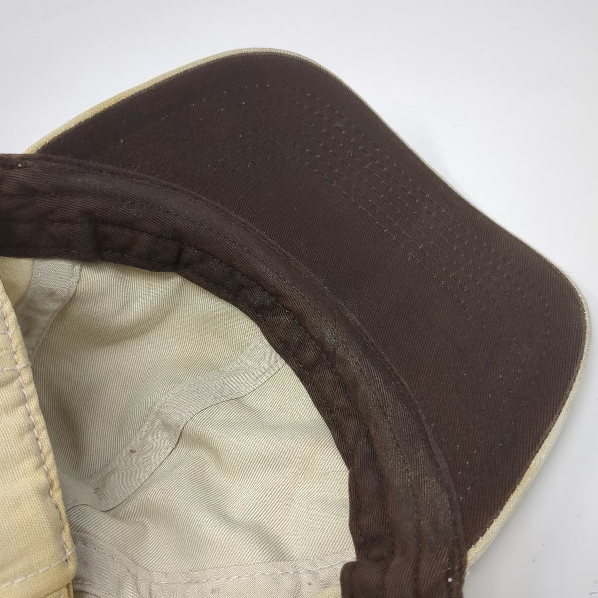 Captivating Headwear Beige Brown Baseball Cap One Size Big Game Lodge Deer Hat