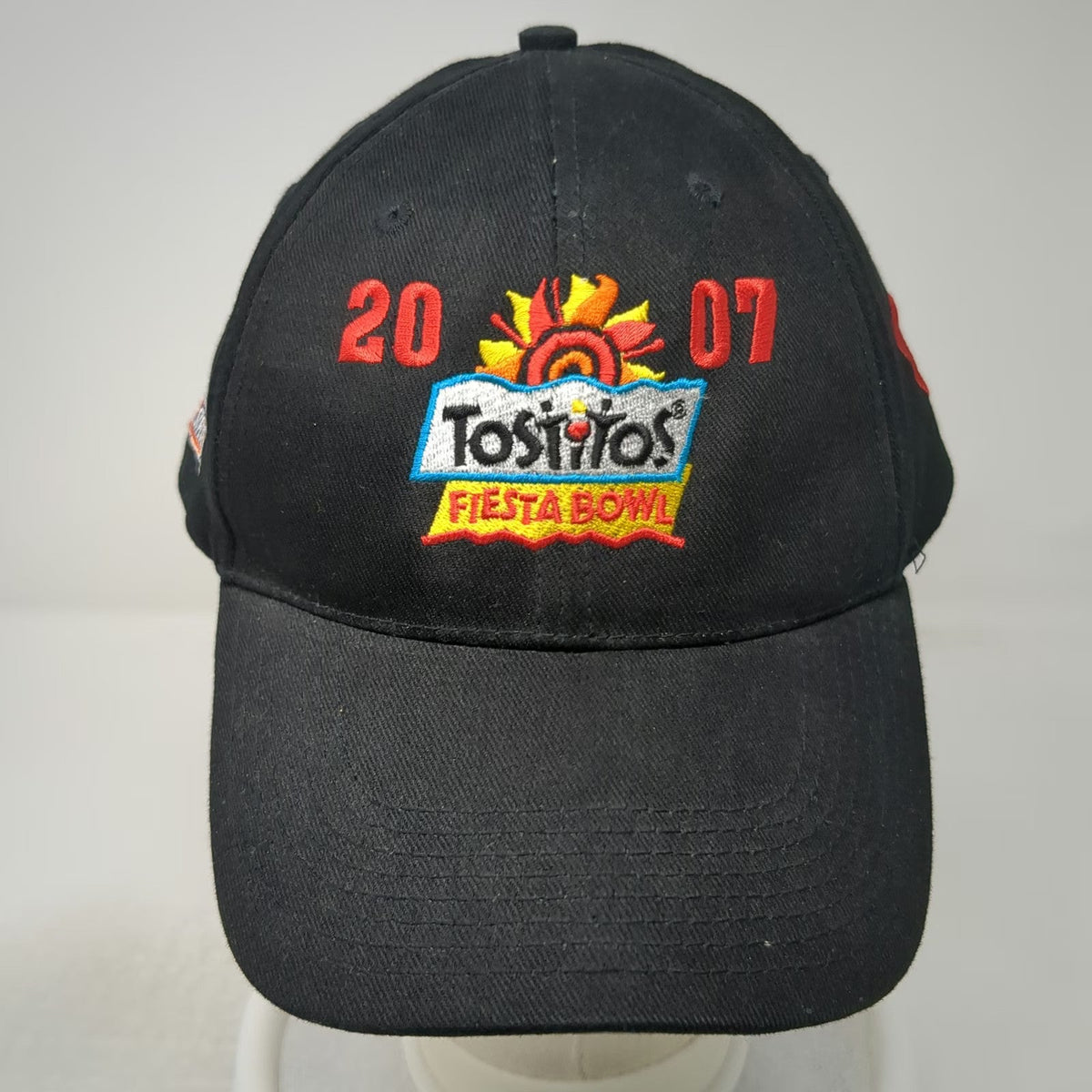 Headmaster NCAA 2007 Fiesta Bowl Boise State Oklahoma Sooners Cap Black One Size